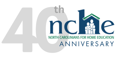 Logotipo de educación en el hogar NCHE